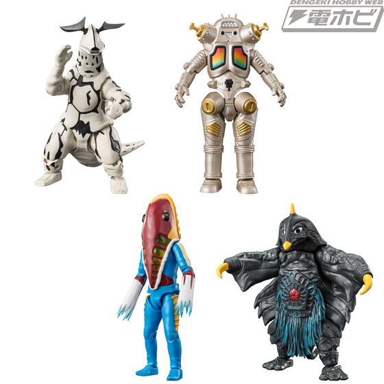 ウルトラ怪獣をフィーチャーした食玩アクションフィギュア「超動α