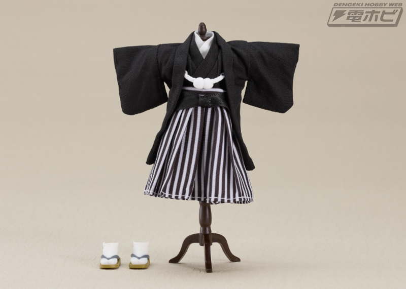 和装の花嫁と花婿をイメージしたねんどろいどどーる用のおようふく