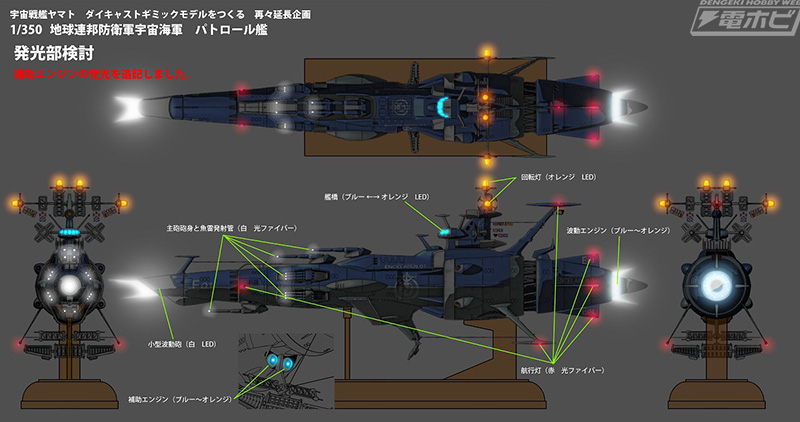 ヤマトよ永遠に REBEL3199 地球防衛軍 パトロール艦をつくる」が4月3日