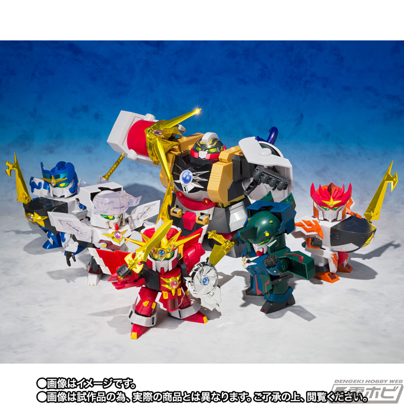 機甲神エルガイヤーなど6体の機甲神がセットに！『SDガンダム外伝 機甲