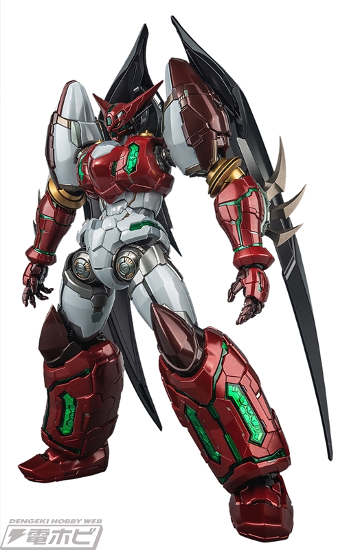 メタリック感がたまらない電気メッキ仕様！真ゲッター1の「スター