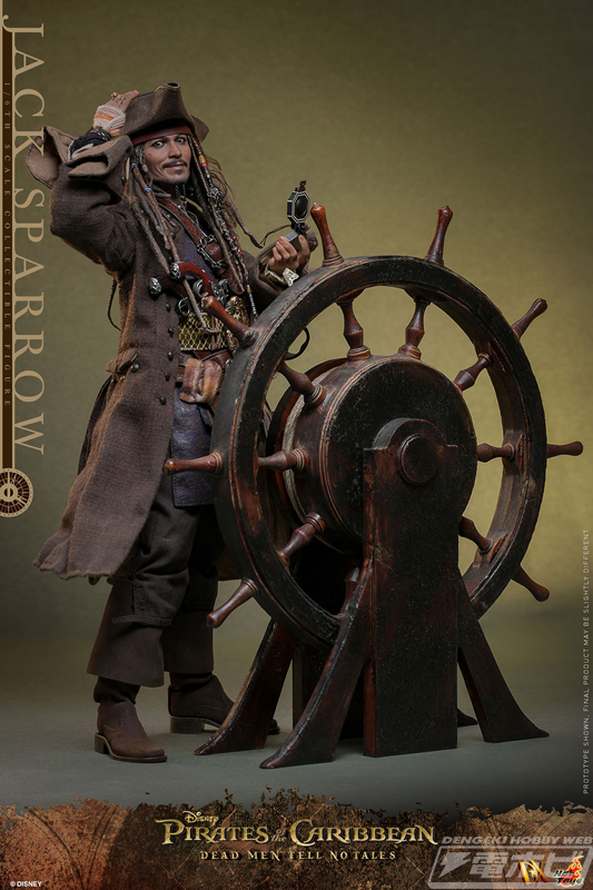 パイレーツ・オブ・カリビアン』ジャック・スパロウの最新可動