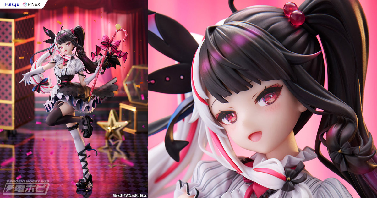 ツートーンカラーの髪やキュートな表情も再現！大人気バーチャル