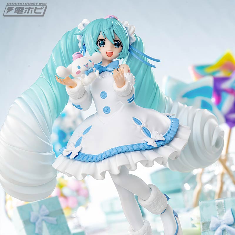 初音ミク×シナモロール フィギュア 4個セット Amazon.co.jp: 初音_ミク