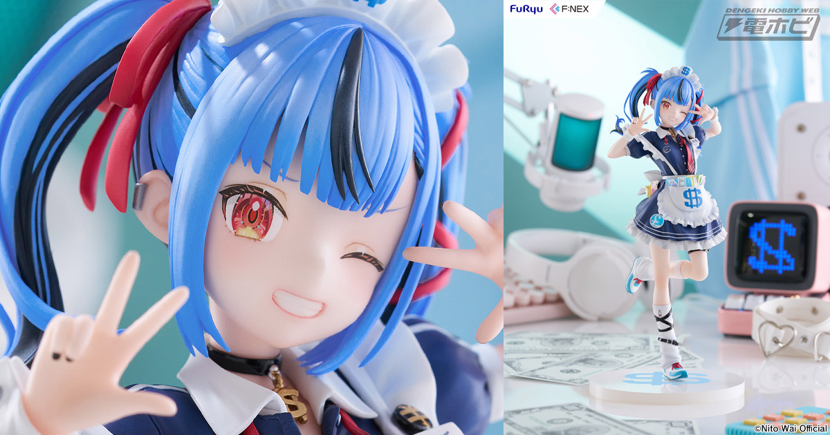 ポケットやエプロンに詰め込まれた札束なども再現！個人勢はいすぺっく