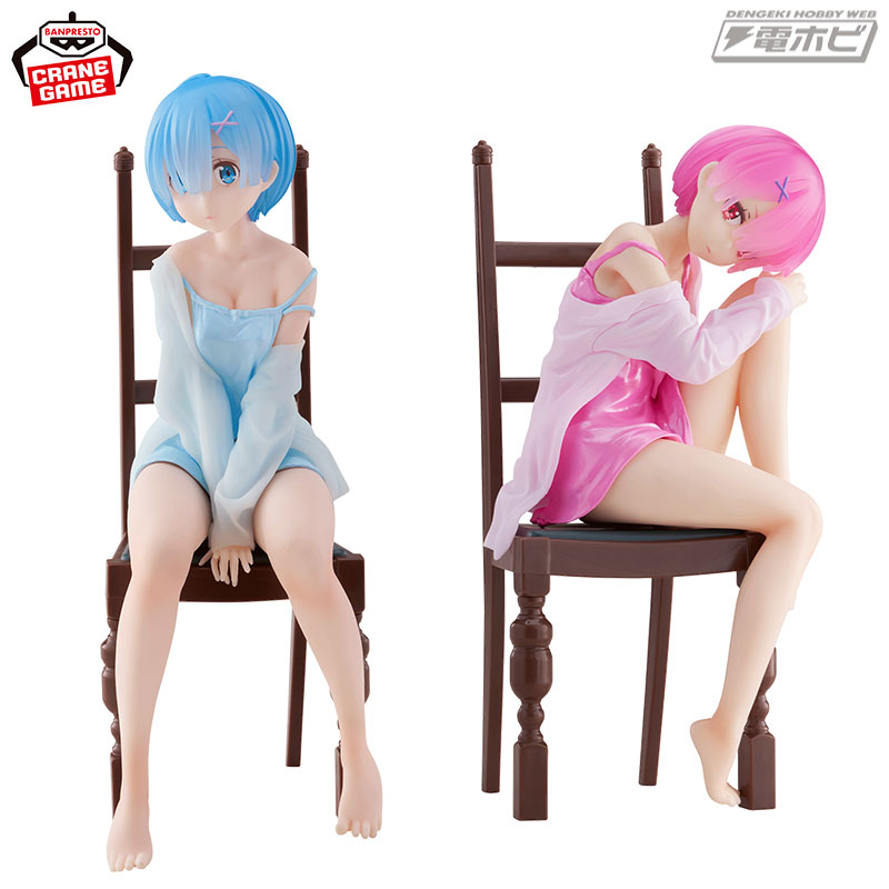 Re:ゼロから始める異世界生活』部屋着姿の「レム」＆「ラム」が