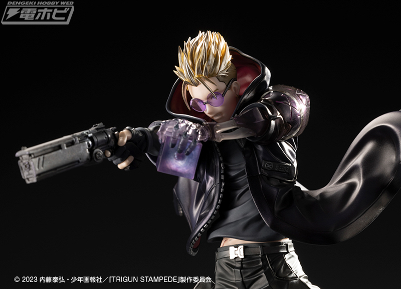 TRIGUN STAMPEDE』黒く変化したヴァッシュを再現！「ARTFX J