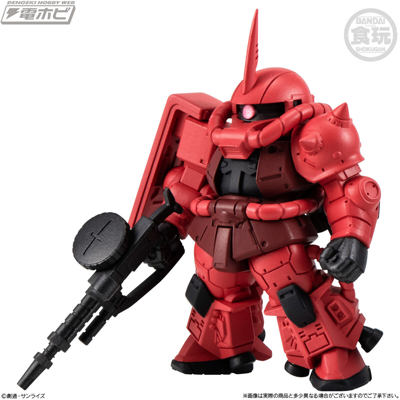 GQuuuuuuXやズゴック（SEED FREEDOM Ver.）、シャア専用高機動型ザクII