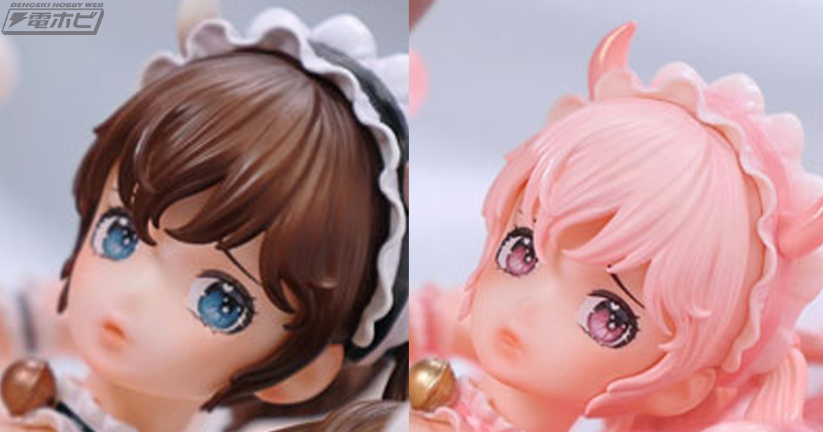 パックの中で液体にまみれた姿にドキッ！フィギュア「牛乳の妖精 純白