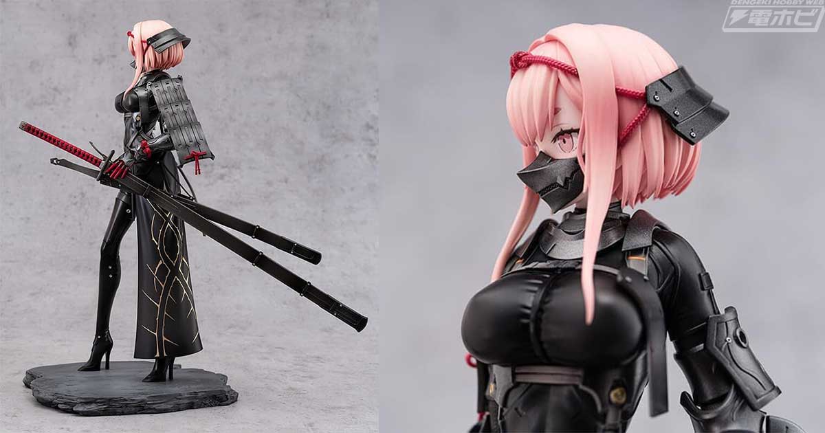 イラストレーター・neco氏が描いた「SAMURAI」を立体化したウイングの