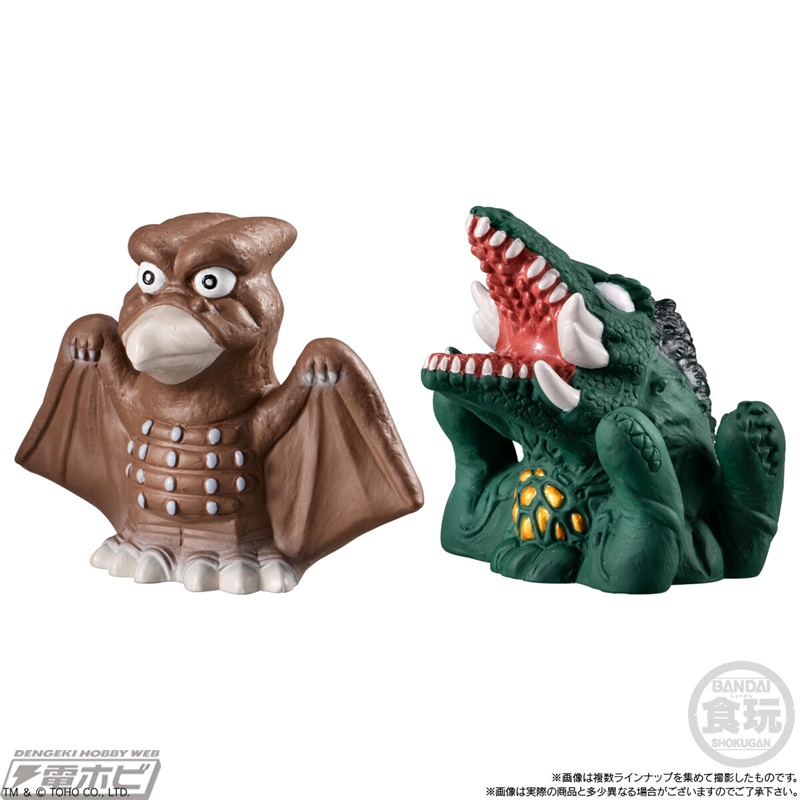 未使用 ゴジラ総攻撃 フィギュア 全19種 まとめ売り コンプ 指人形 食
