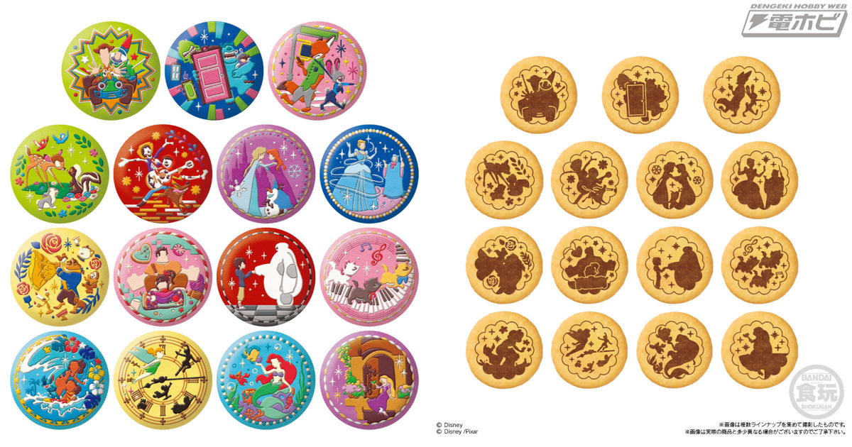 Disney』刺繡缶バッジビスケットシリーズの第2弾が登場！『トイ
