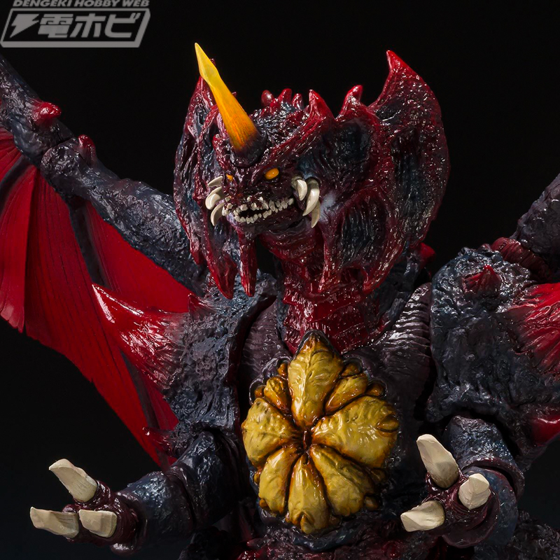 ゴジラVSデストロイア』夜間戦闘をイメージし、全身のカラーリングを