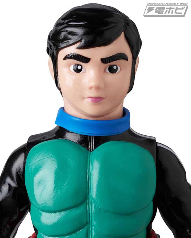 東映レトロソフビコレクションに『仮面ライダー』ショッカーライダーNo