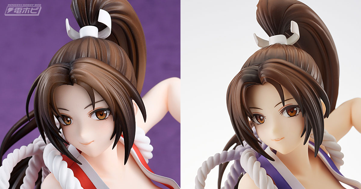 匿名配送】KOF 不知火舞 1/4 スタチュー フィギュア艶姿ver. 匿名配送