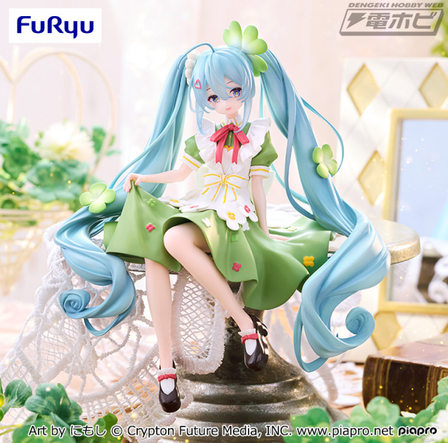 お花の妖精をイメージした『初音ミク』がぬーどるストッパーフィギュア