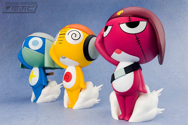 アニメ『ケロロ軍曹』より、「ギロロ伍長」「クルル曹長」「ドロロ兵長