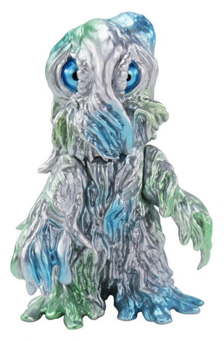 ゴジラ』ヘドラが美しいメタリック塗装のソフビフィギュアに！2カラー