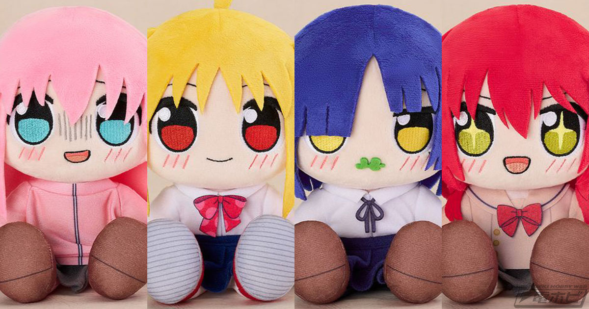 ぼっち・ざ・ろっく！』後藤ひとり、伊地知虹夏、山田リョウ、喜多郁代