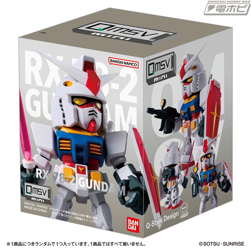 ハイディテールのオリジナルデフォルメフォーマットガンダムフィギュア