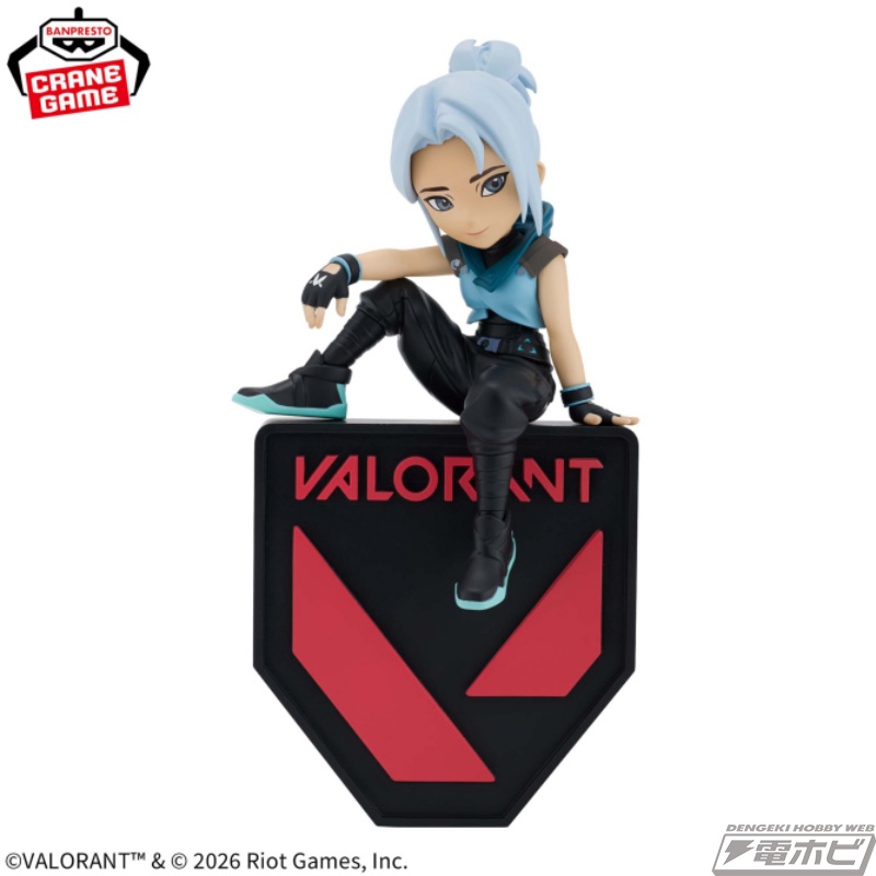 ジェットとセージをデフォルメデザインで立体化！『VALORANT』より