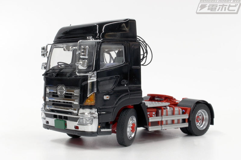 1/50 ケンクラフト 日野プロフィアダンプトラック 黒 日野の頼れる大型
