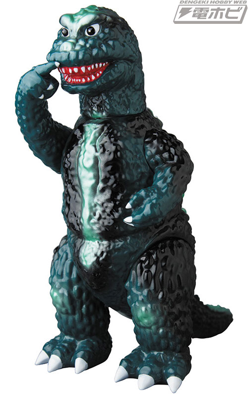 安楽安作が世に贈る『南海の大決戦』版ゴジラのソフビモデルが