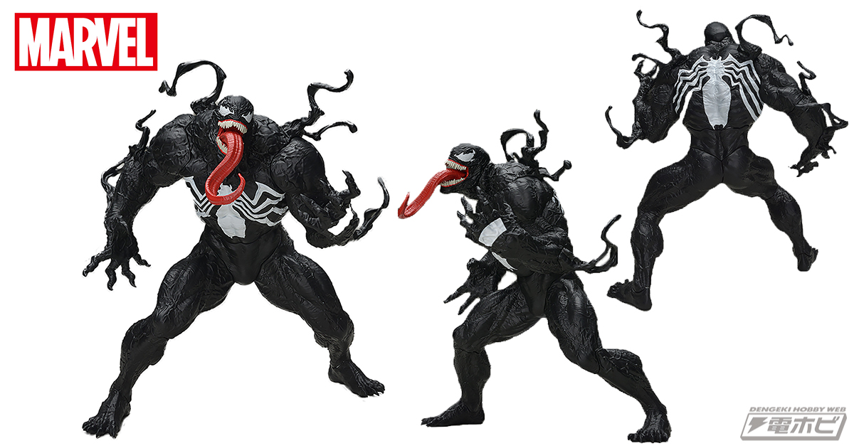 スパイダーマン』シリーズの超悪役「ヴェノム」が迫力のリアル