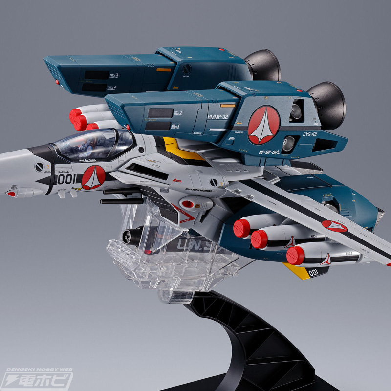 超時空要塞マクロス』VF-1のTV版に対応したスーパーパーツセットが「DX