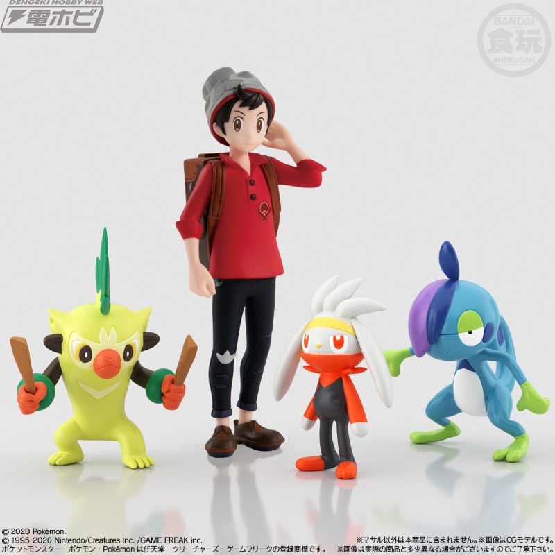 ポケモン』マリィやマサルがフィギュア化！食玩「ポケモンスケール