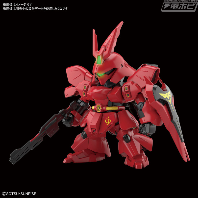 装備は組み合わせてプラモデルオリジナル形態に！『ガンダム 逆襲の