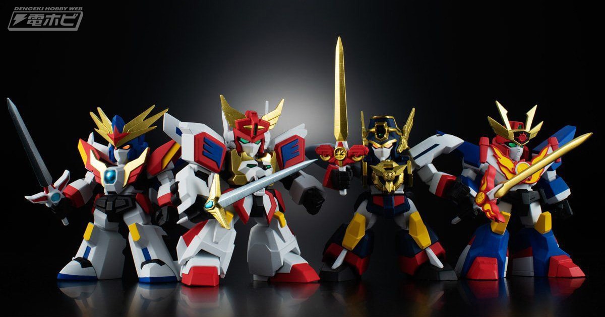 勇者シリーズのコレクションフィギュア「勇者列伝COLLECTION」が登場