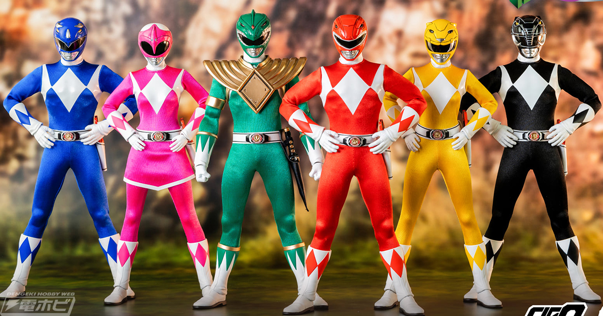 日本国外一部地域限定受注！『マイティ・モーフィン・パワーレンジャー