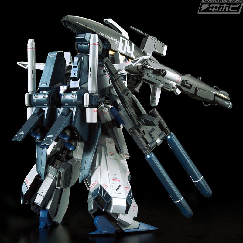 素体のZZガンダムにはメタリック成形色を採用！『ガンダムセンチネル