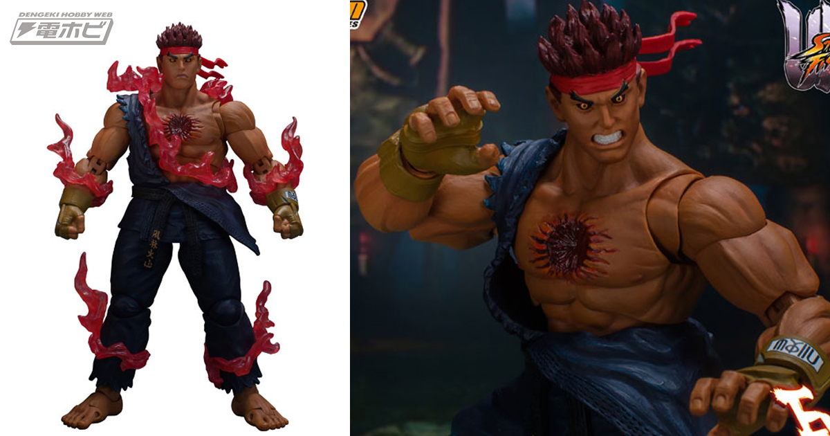 ウルトラストリートファイターIV』殺意の波動に目覚めたリュウが可動