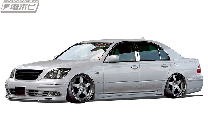 アオシマ「ザ☆チューンドカー」シリーズは快調！「Y31 シーマ」の大林