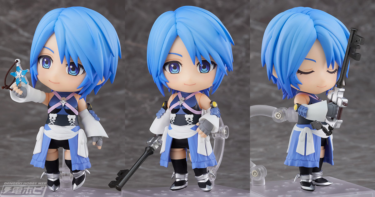 キングダム ハーツIII』アクアがねんどろいどシリーズからデフォルメ