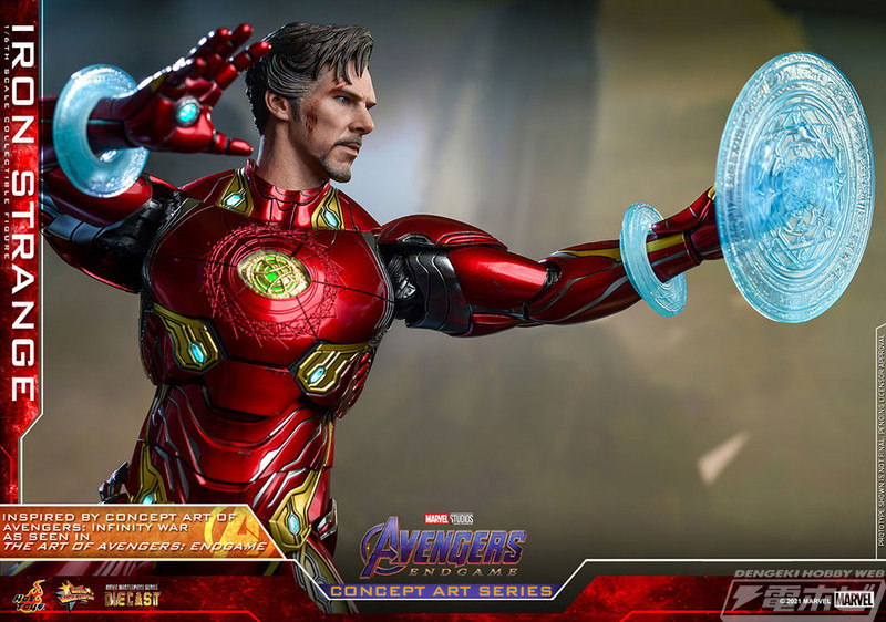 ホットトイズ アイアンマン ストレンジ フィギュア カスタム品