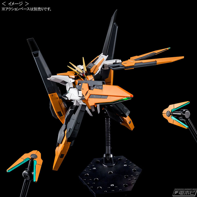 機動戦士ガンダム00』最終決戦仕様のガンダムハルートとガンダム