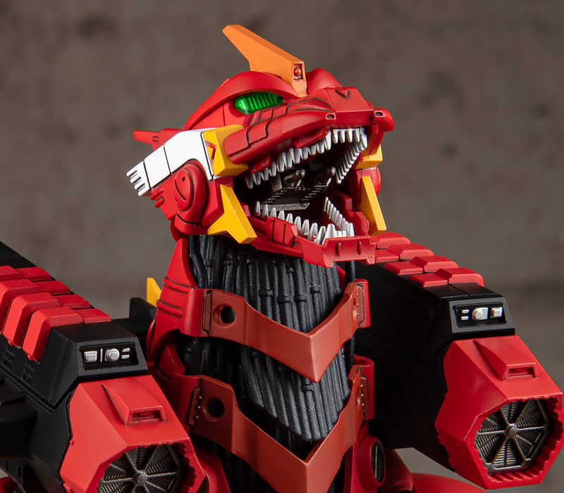ゴジラ対エヴァンゲリオン」3式機龍〈改〉が2号機カラーでプラモデル化