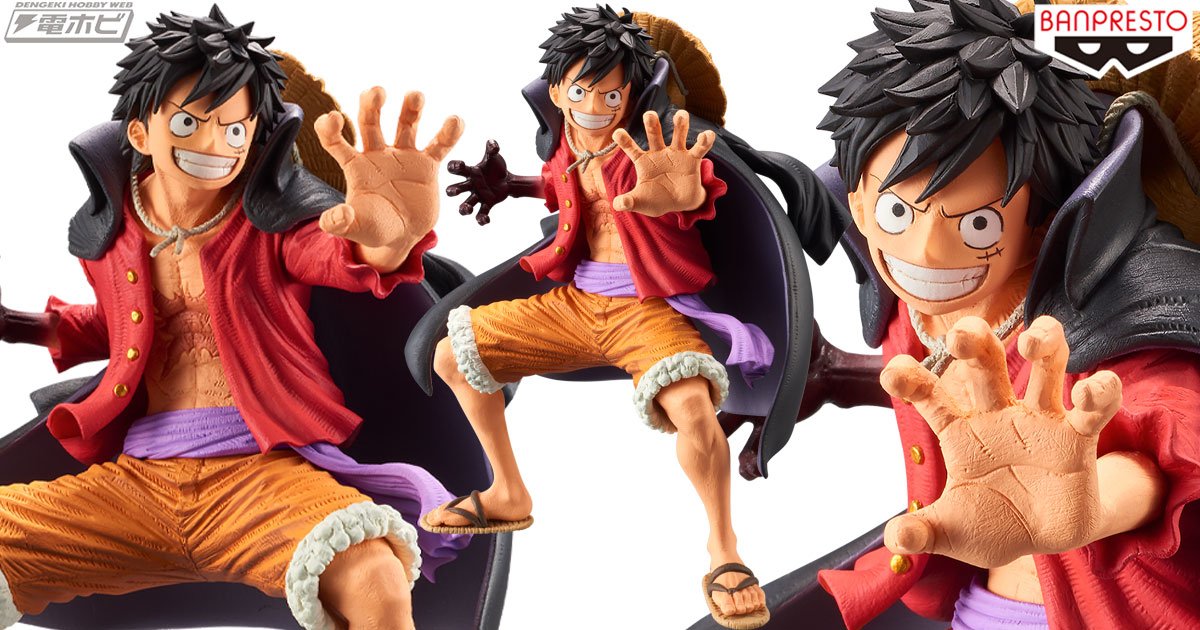 ワンピース』鬼ヶ島討ち入り衣装で「ルフィ」をプライズフィギュア化