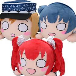 津島善子 国木田花丸 セブンネット限定 寝そべりぬいぐるみ ラブライブ