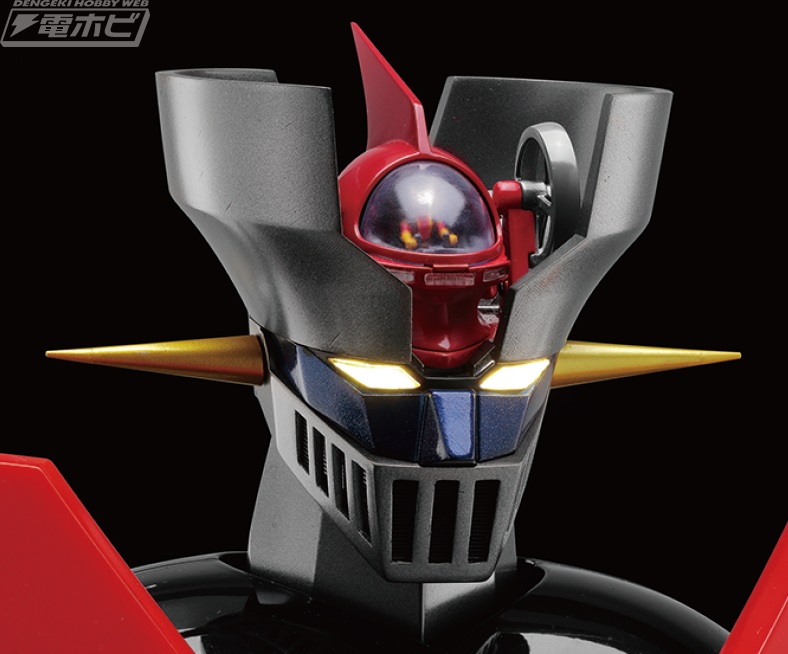 マジンガーZの全高約75センチの大迫力巨大メタル・ギミックモデルが