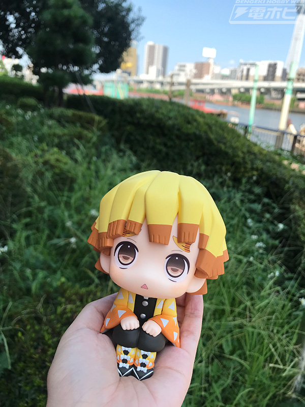 鬼滅の刃』見上げる姿が可愛い善逸と伊之助のフィギュア「るかっぷ」が