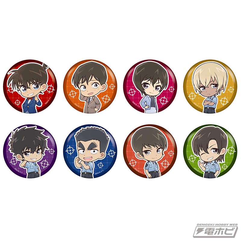 名探偵コナン セガ 缶バッジ 赤井秀一 沖矢昴 名探偵コナンSEGA Goods