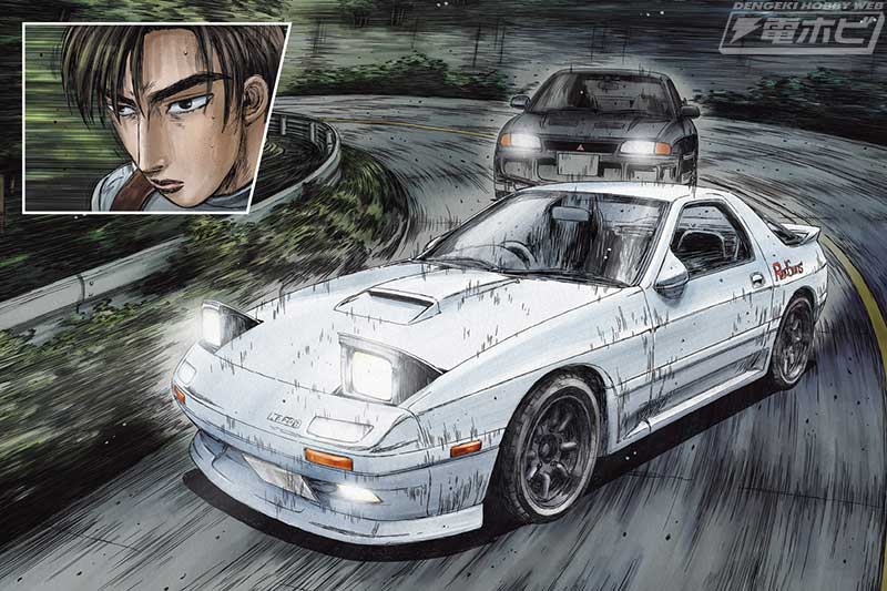 頭文字D』アオシマの「プリペイントモデル」シリーズに、高橋涼介の