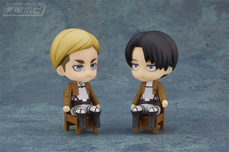 リヴァイ ねんどろいど リヴァイ お掃除 進撃の巨人 エレン ミカサ