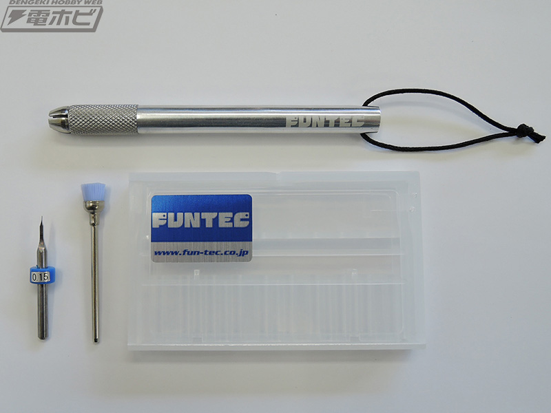 ファンテックのスジ彫り用精密工具にスターターセットが登場！「スジ