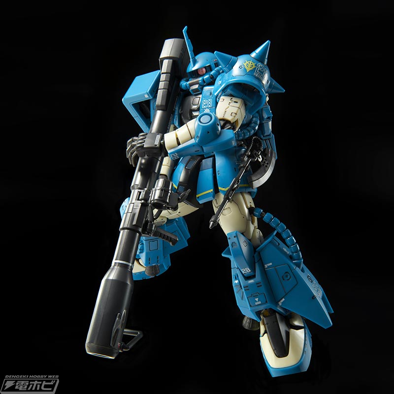 機動戦士ガンダムMSV」ロバート・ギリアム専用ザクIIがRGでガンプラ化