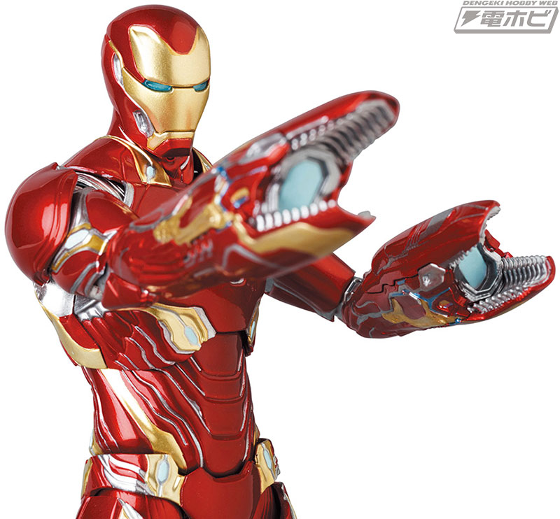 ナノテクを搭載した「アイアンマン」のマーク50モデルがMAFEX化！多彩